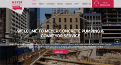 Desktop Screenshot of meyerpumping.com